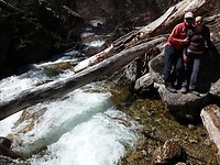 Jess Waver Trail langs de No Name Creek