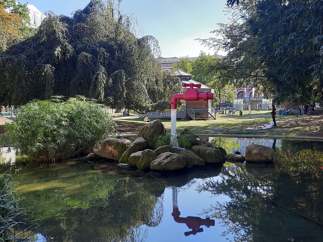Parkje in Turijn