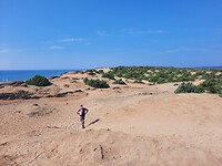 Corfu Trail in het zuid- westen