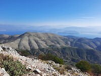 Corfu trail tussen Spartylas en Kaminaki