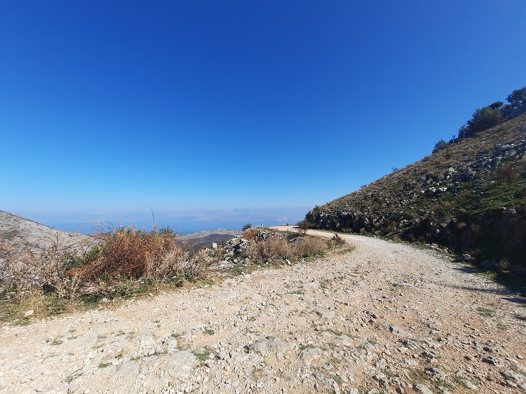 Corfu trail tussen Spartylas en Kaminaki