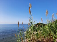 Corfu Trail tussen zee en meer van Korission