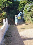 Corfu Trail tussen zee en meer van Korission