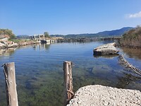 Corfu Trail tussen zee en meer van Korission