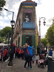 Tango dansen in de wijk La Boca