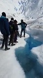 Sinkholes in de gletsjer!