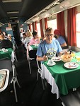 Eenvoudig doch voedzaam ontbijt in de restauratie-wagon