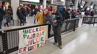 Wat een ontvangst!