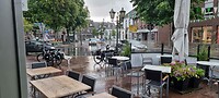 Onweer en regen in Elten