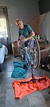 Ruud de fiets, ik de was
