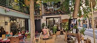 1e terrasje in Orange