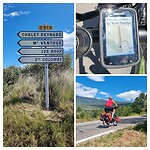 Onderweg naar Bédoin