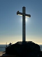 Monument op de "berg" in Almunecar