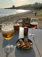 wandelen en een Biertje om 4 uur met Gummieberen tapa
