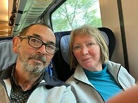 2025-04-25 1058 wij in de trein naar Nederland