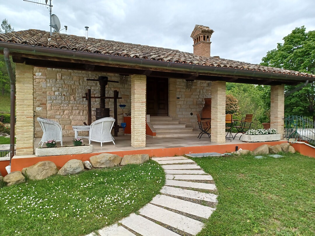 Veranda en entree