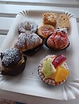 Lekkernijen van de patisserie.