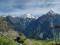 Les Deux Alpes in zicht