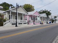 Colorful buildings in Key West