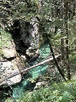 Kraakhelder turquoise Sava Bohinjska