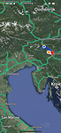 Route bled - Ljubijana