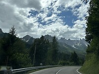 On the road to Cortina