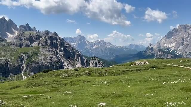 Wandelpad downhill