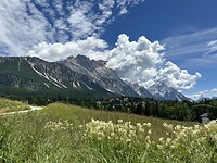 Wolkenkuif van de bergen