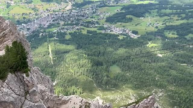 Dag 10 Uitzicht net uit de gondel