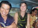 in de bemo in Kupang (past maar net)