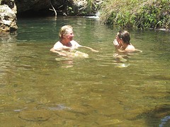 Bij Graskop, watervalpool