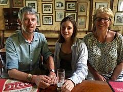 In het oude goudzoekerscafe in Pilgrims Rest