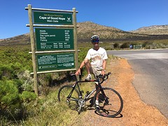 Natuurpark tussen Kaapstad en Kaap de Goede Hoop, het uiterste puntje