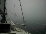 Costa del Sol, 31 graden, dichte mist