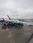 Wachten op vertrek