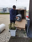 Net op tijd geleverd