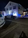 Politie arriveert