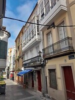 Aparte gevels A Coruna