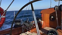 Relaxt zeilen Sines-Sagres