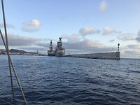 Aankomst Las Palmas