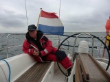 Stuurautomaat aan het werk