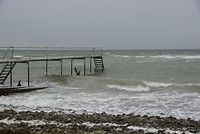 Slecht weer bij Marstal