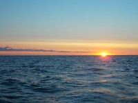 Zonsopkomst in de Duitse Bocht