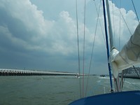 Het binnenlopen van Nieuwpoort