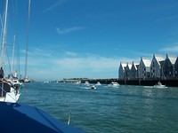 Terugkeer van de vissersbootjes in Duinkerke