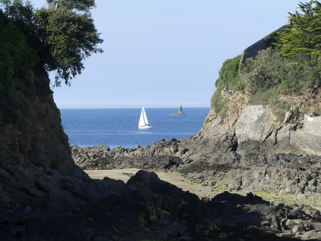 St Quay Portrieux - Kust tijdens de avondwandeling