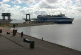 De veerboot op Vlieland
