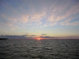 Ankerplek bij Bock - Zonsopkomst