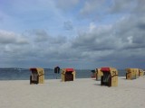 Blik over Kieler Förde vanuit Laboe
