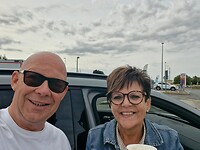 Koffie stop en wandelen
